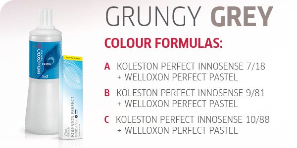 grey colour formulas